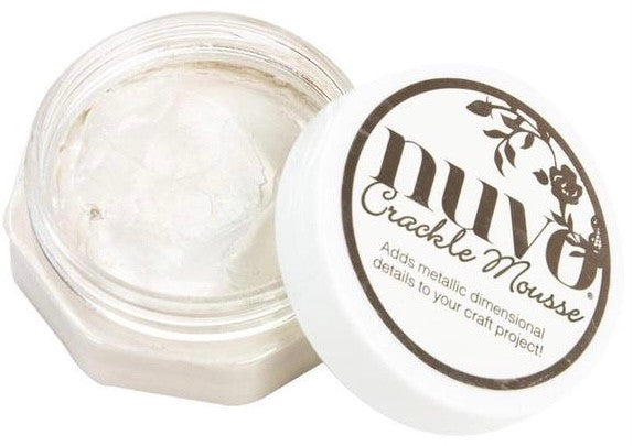 Nuvo Crackle Mousse Russian White